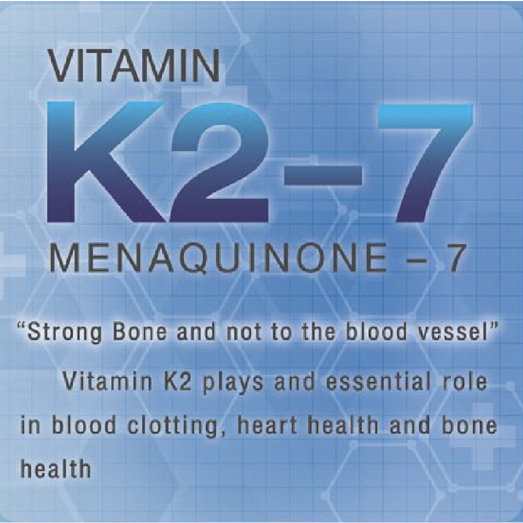 The reasons why you should get optimal amounts of vitamin K2 as MK-7